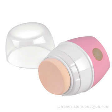 Vibrated electric powder puff, can be replaced and washed